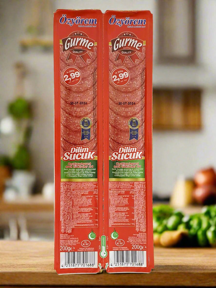 Özyorem gourmet sliced sucuk