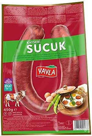 Yayla Kayseri Sucuk Garlic Sausage 450g